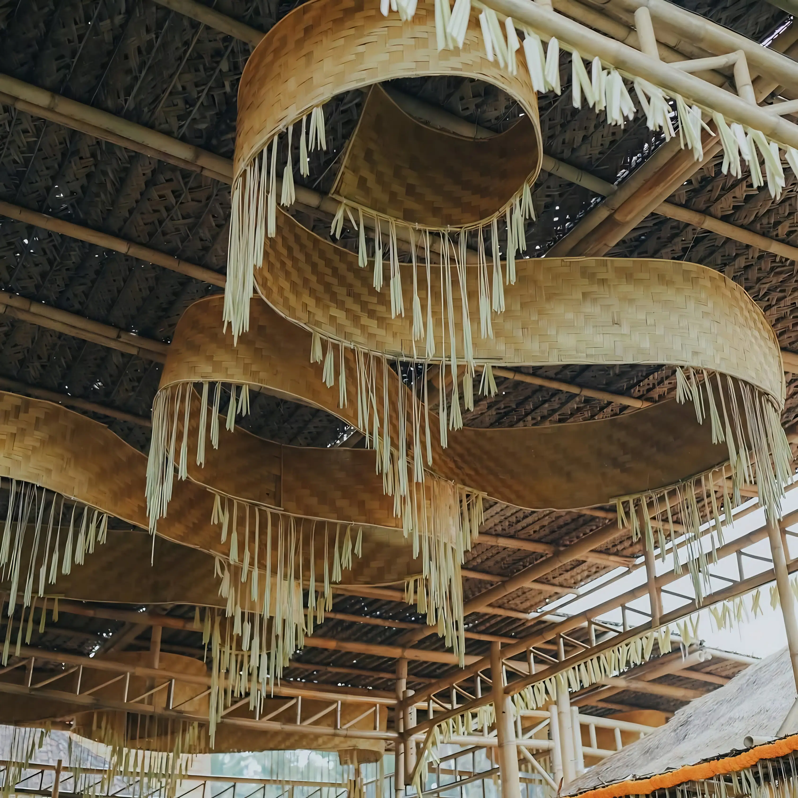 Handcrafted Balinese bamboo decoration by Srimelanting